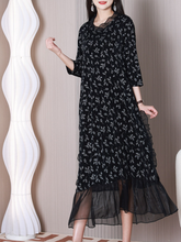 Angel Of Mine V-neck A-line Dress